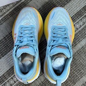 W Bondi 8 Women’s Hoka shoes.